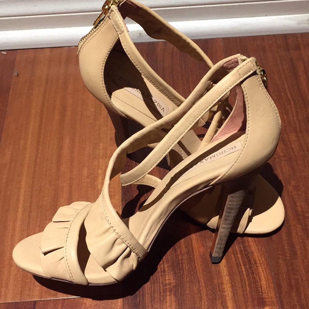 BCBG Max Azria High Heel Strappy Sandals,Size 6.5